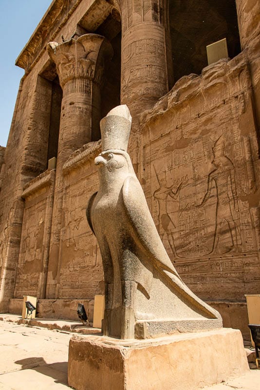 Temple of Horus at Edfu, in Egypt