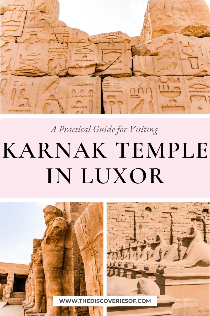Visiting Karnak Temple in Luxor: A Practical Guide