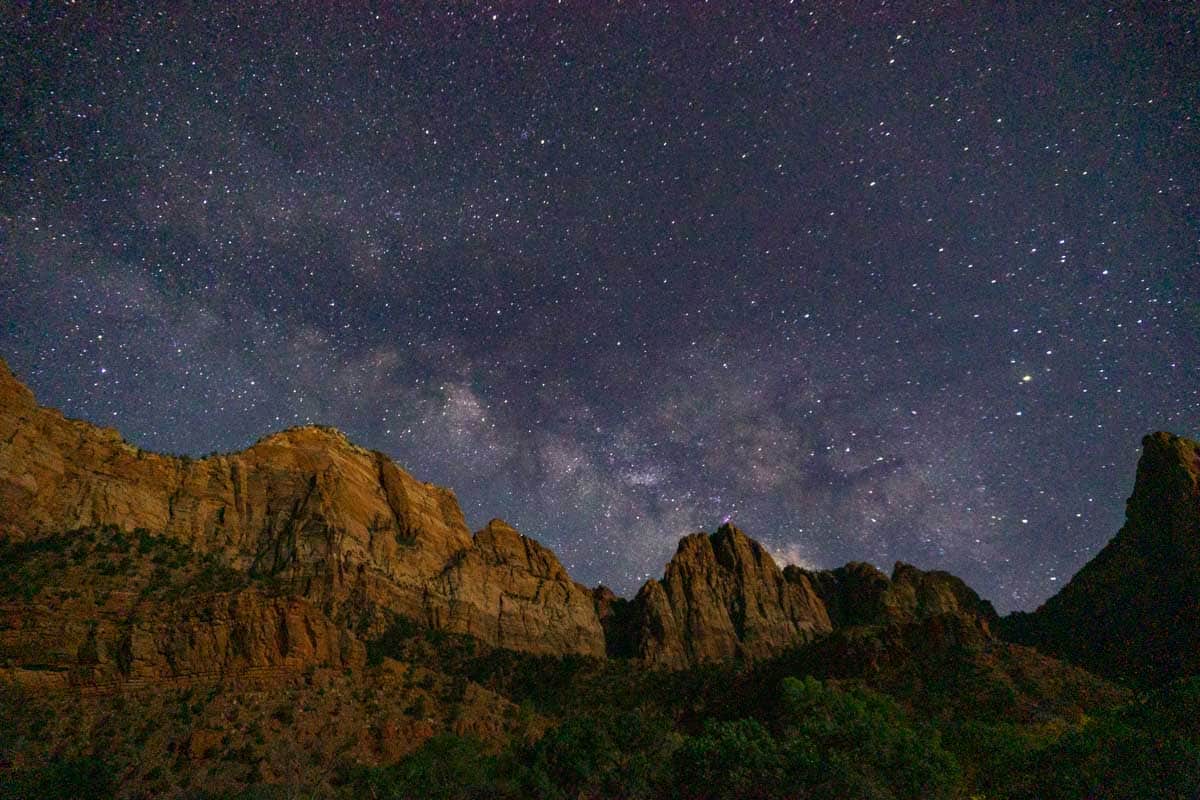 Zion National Park - Stargazing Astrophotography