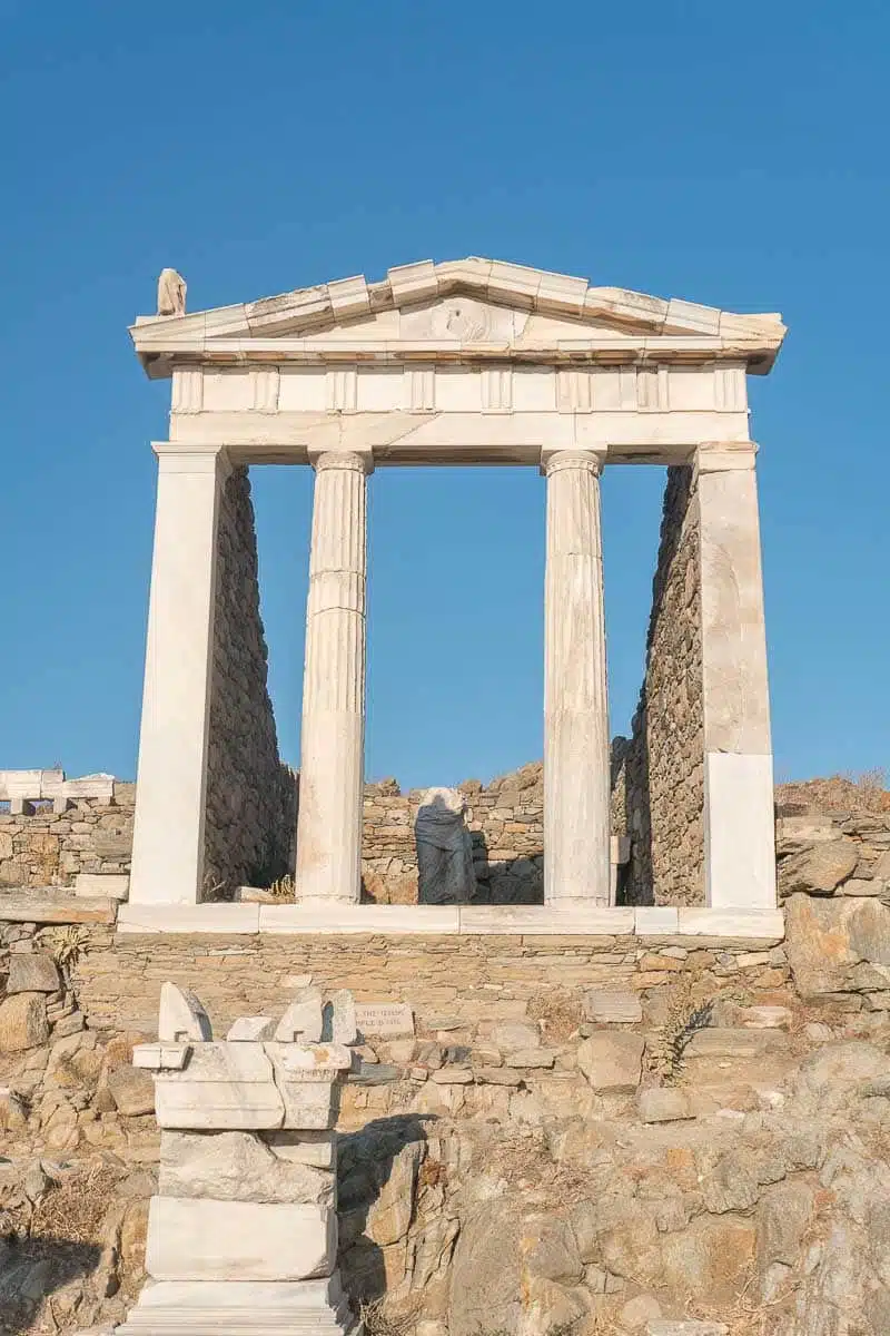 Temple of Isis - Ancient Island of Delos