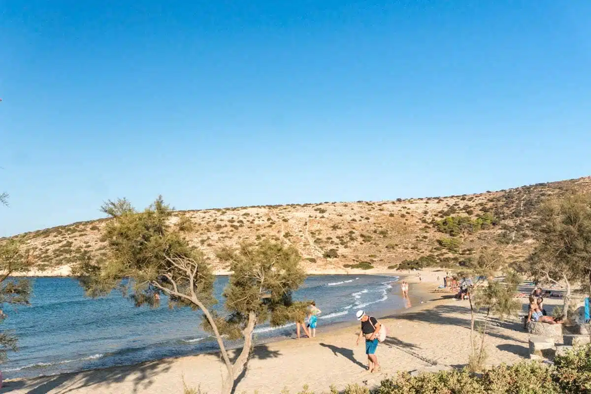 Livadi Beach Iraklia - Cyclades Greece