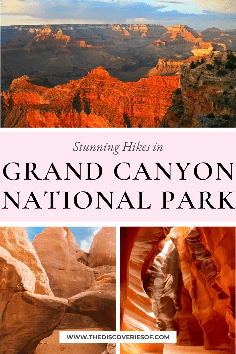 Stunning Hikes in Grand Canyon National Park