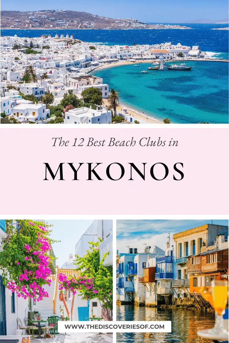 The 12 Best Beach Clubs in Mykonos