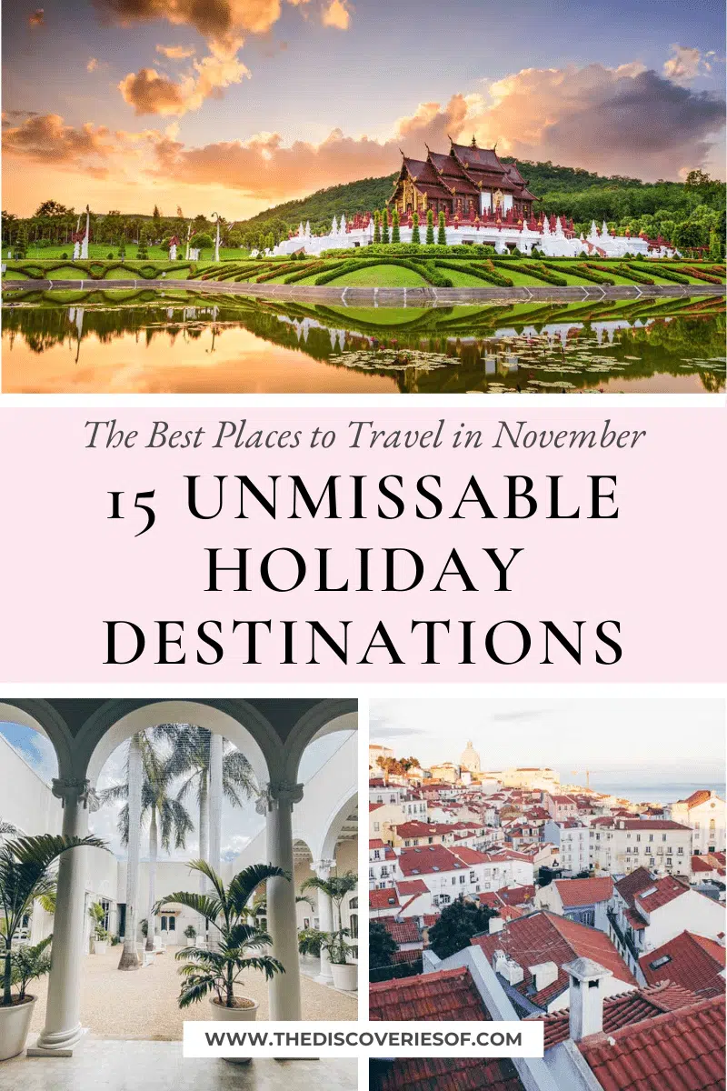 The Best Places to Travel in November: 15 Unmissable Holiday Destinations