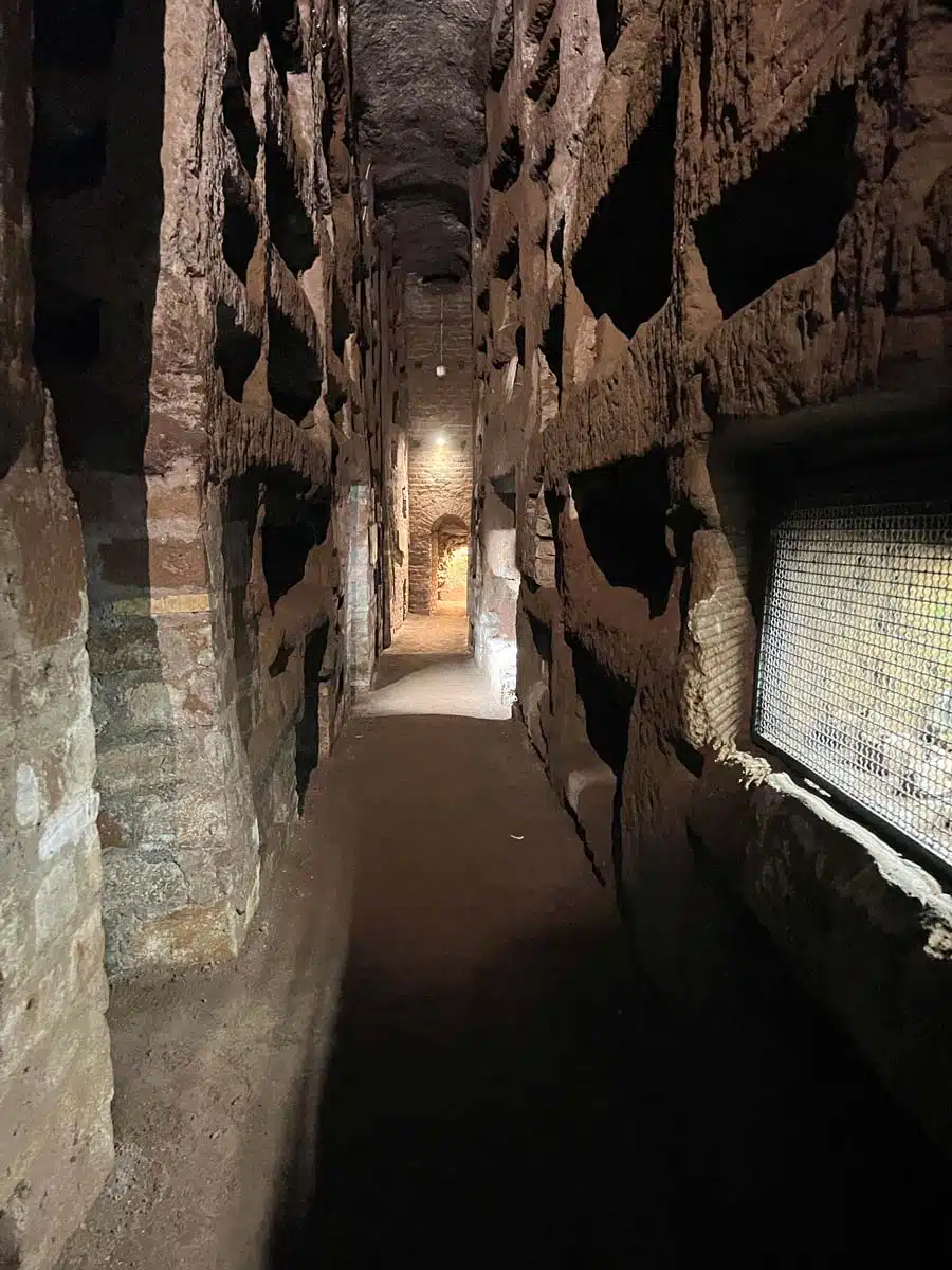 The Catacombs of Saint Sebastian Rome