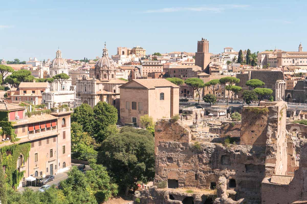 The Forum and Palatine Hill Rome