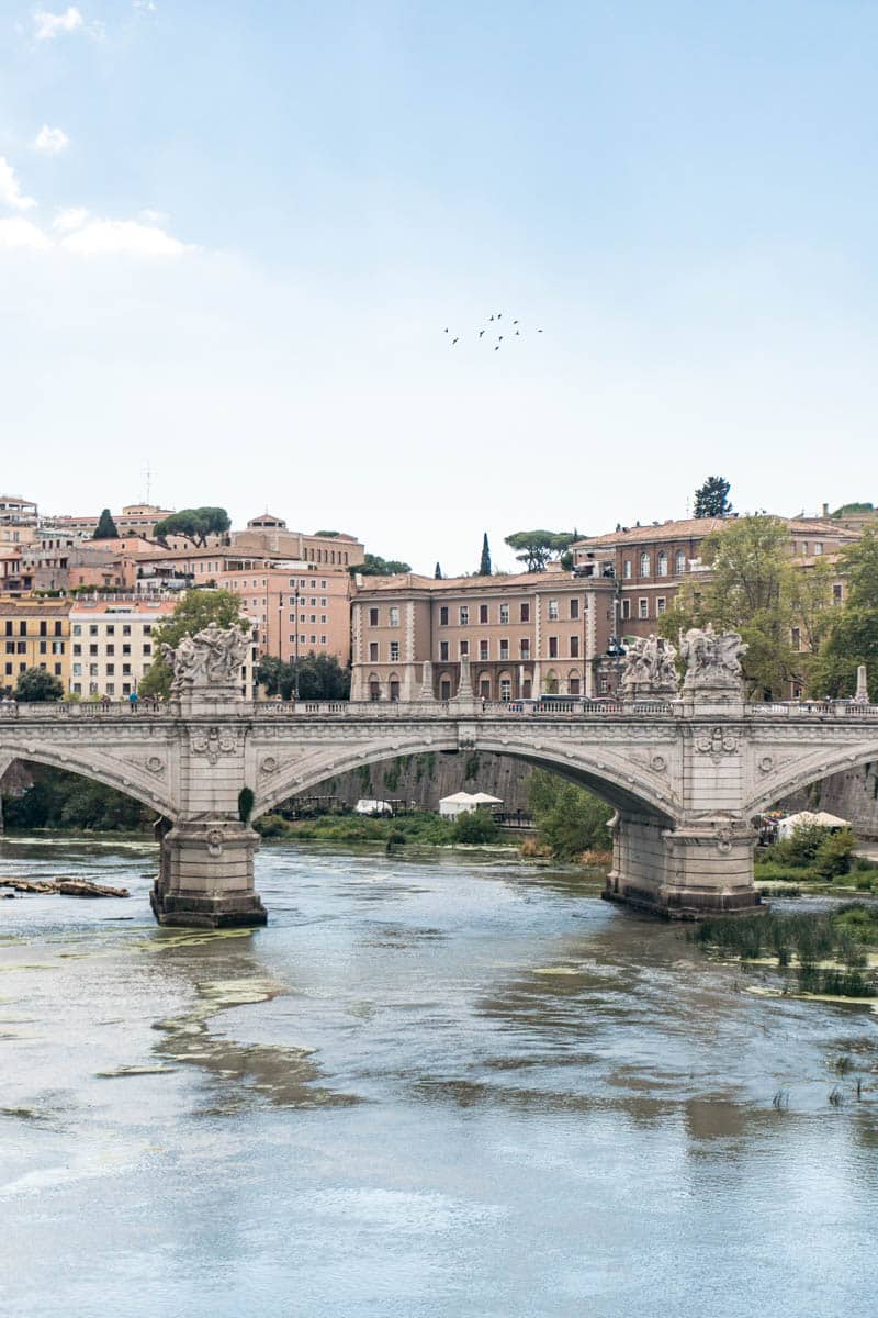 Views of the Tiber from Ponte Sant Angelo