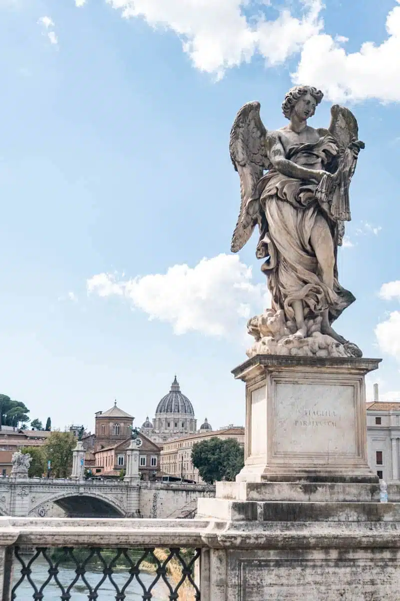 Views from Ponte Sant Angelo Rome