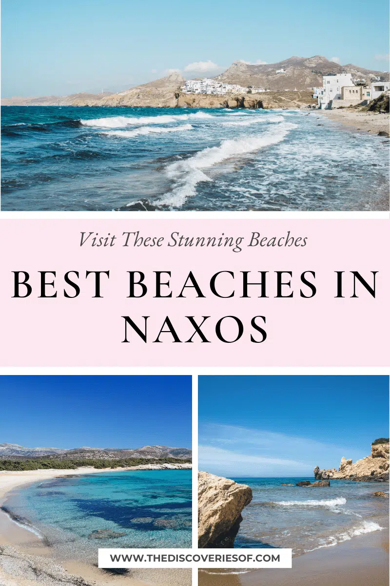 Beaches in Naxos