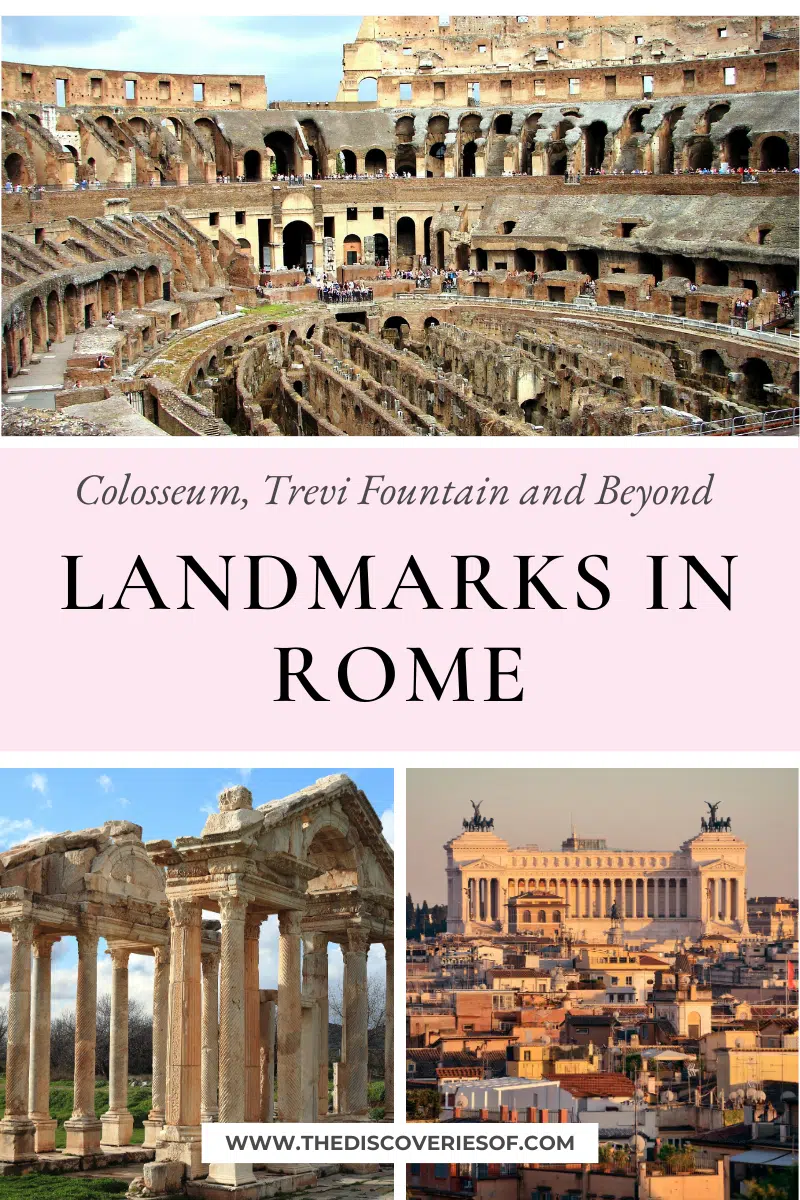 Landmarks in Rome