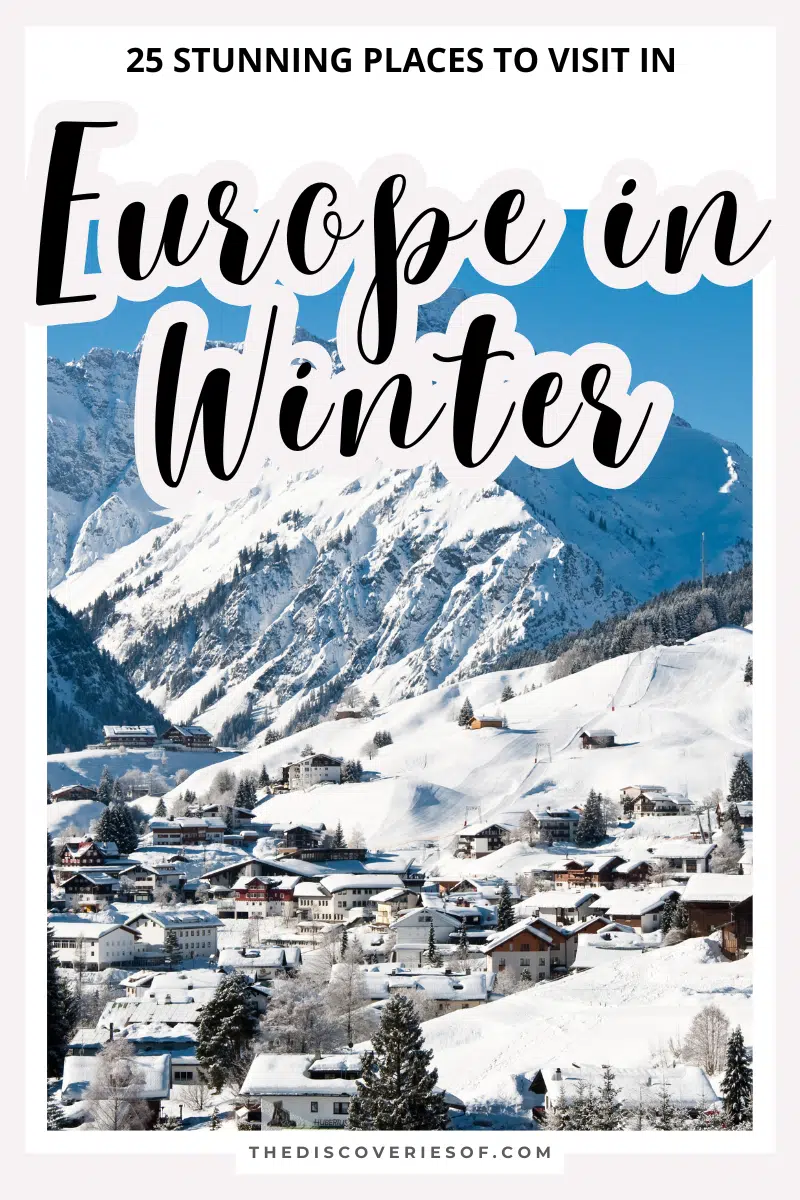 Places to Visit in Europe in Winter