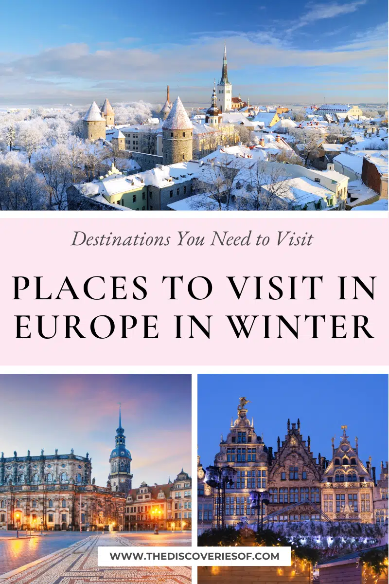 Places to Visit in Europe in Winter