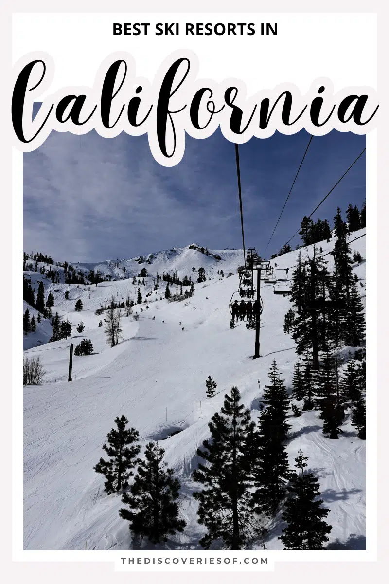 Ski Resorts in California