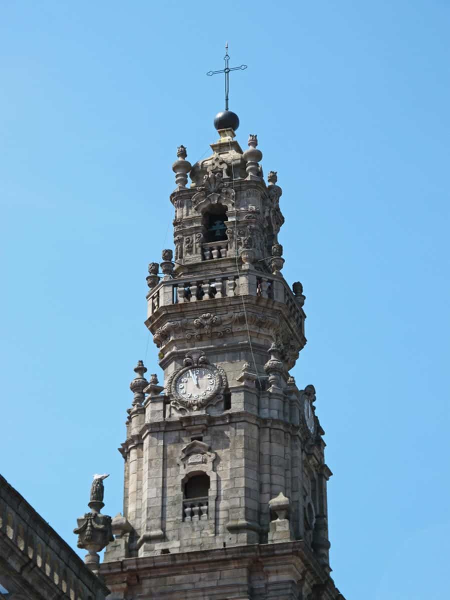 The Clergy Tower in Porto, Portugal