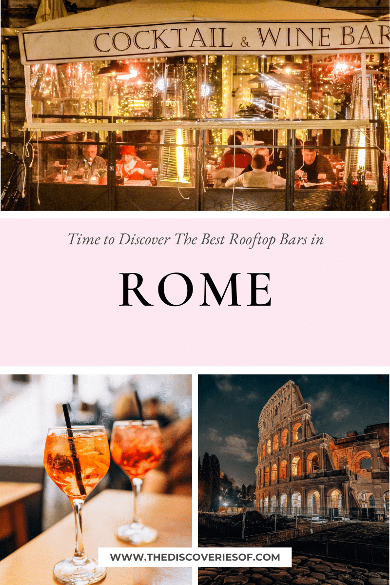 Time to Discover: The Best Rooftop Bars in Rome