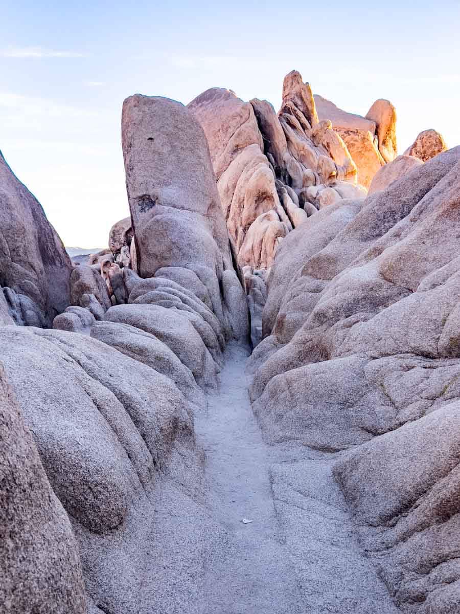 Arch Rock Hike Joshua Tree National Park