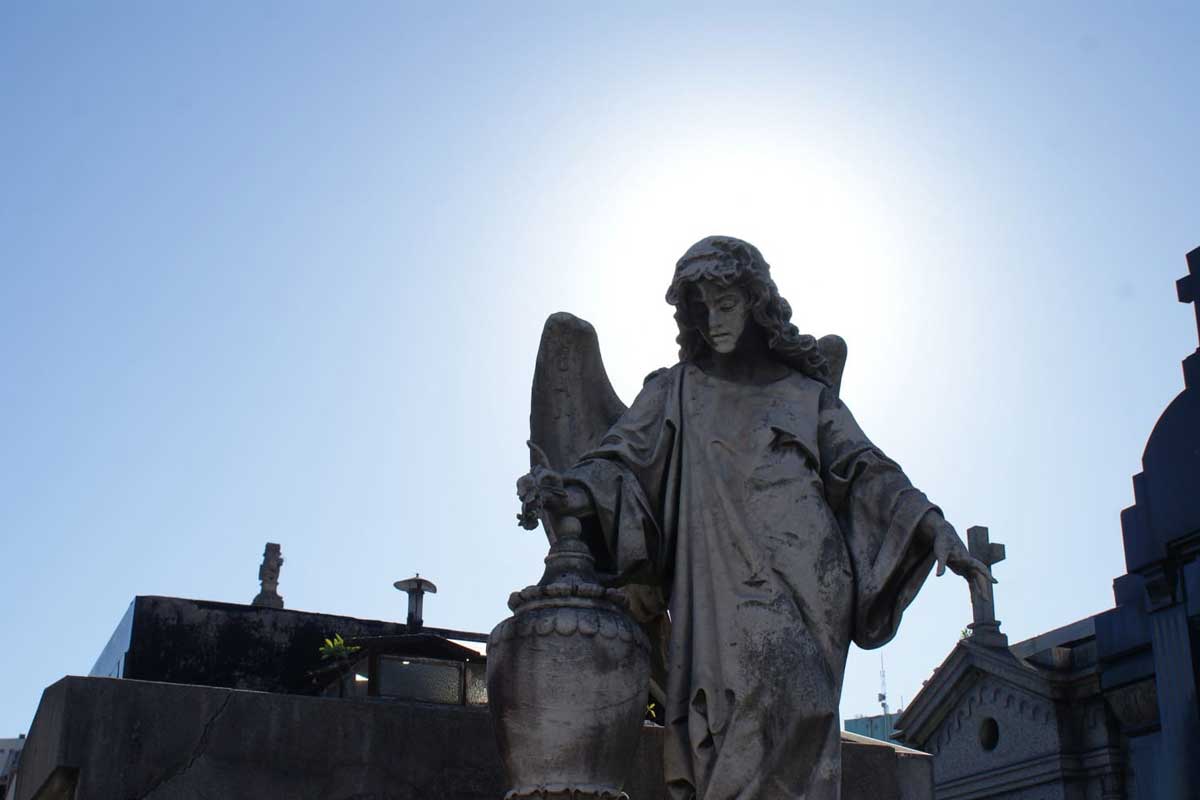 Argentina,in Buenos Aires the Cemetery of Recoleta