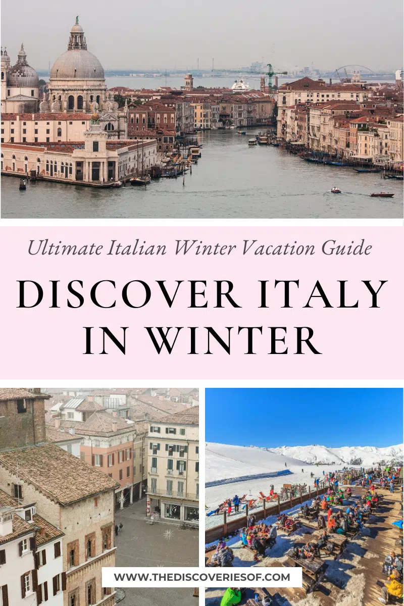 Discover Italy in Winter