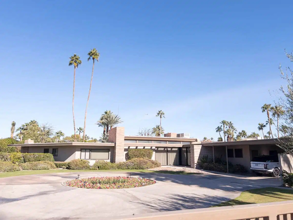 rank Sinatra Residence Mid Century Modern Palm Springs