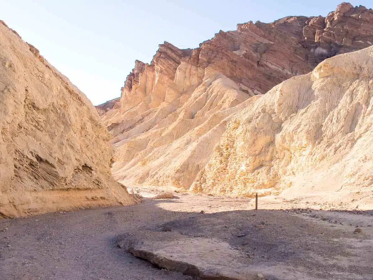 Golden Canyon Death Valley National Park