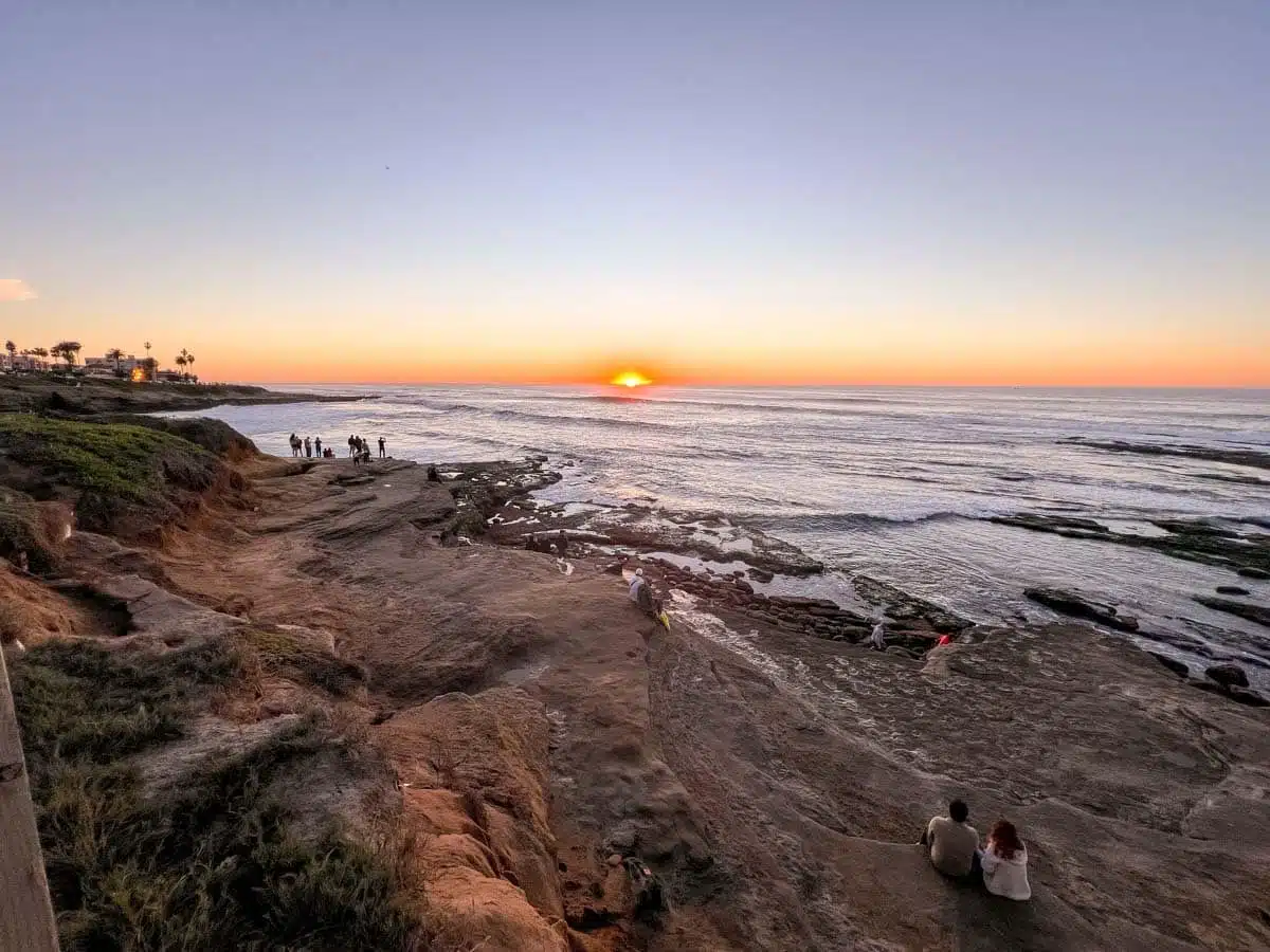 Sunset La Jolla San Diego