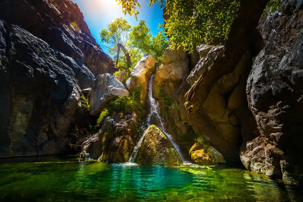 Darwin Falls, Waterfall in Death Valley National Park