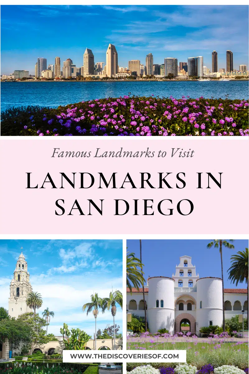 Landmarks in San Diego