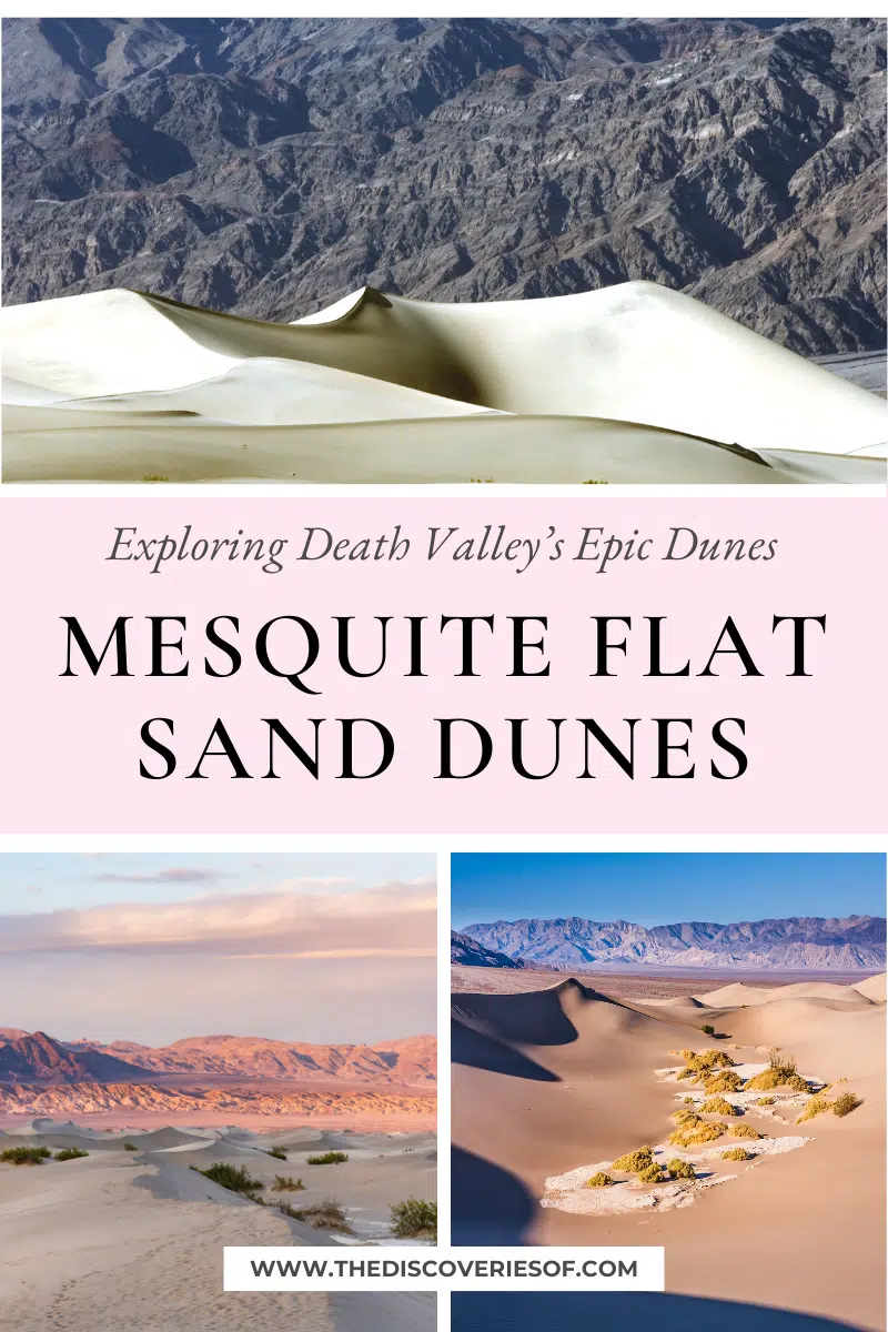 Mesquite Flat Sand Dunes