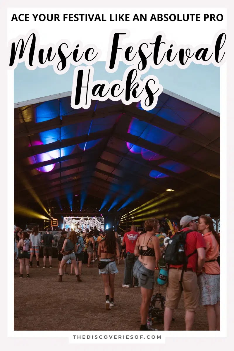 Music Festival Hacks