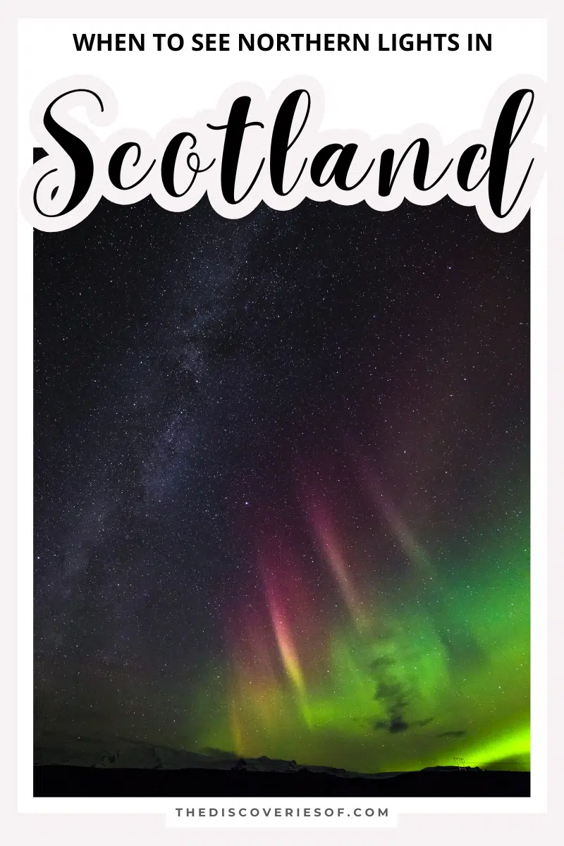 Northern Lights in Scotland