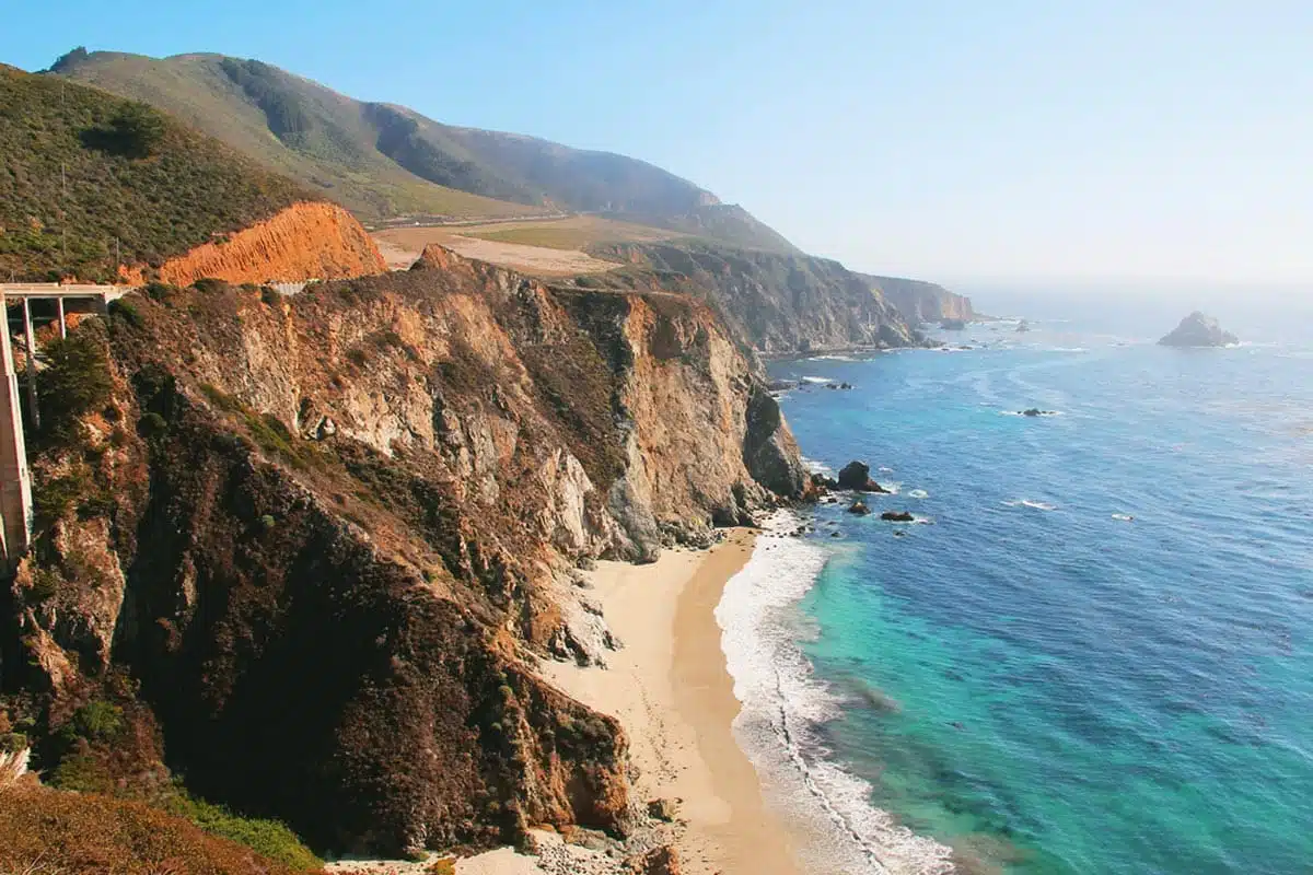 Pacific Coast Highway at Southern California San Francisco