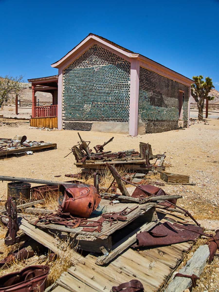 Rhyolite Ghost Town Shutterstock 2166518743