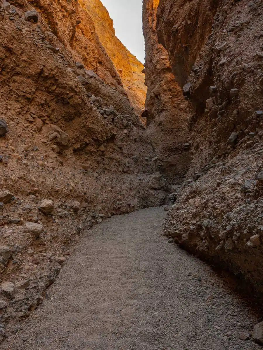 Sidewinder Canyon in Death Valley National Park