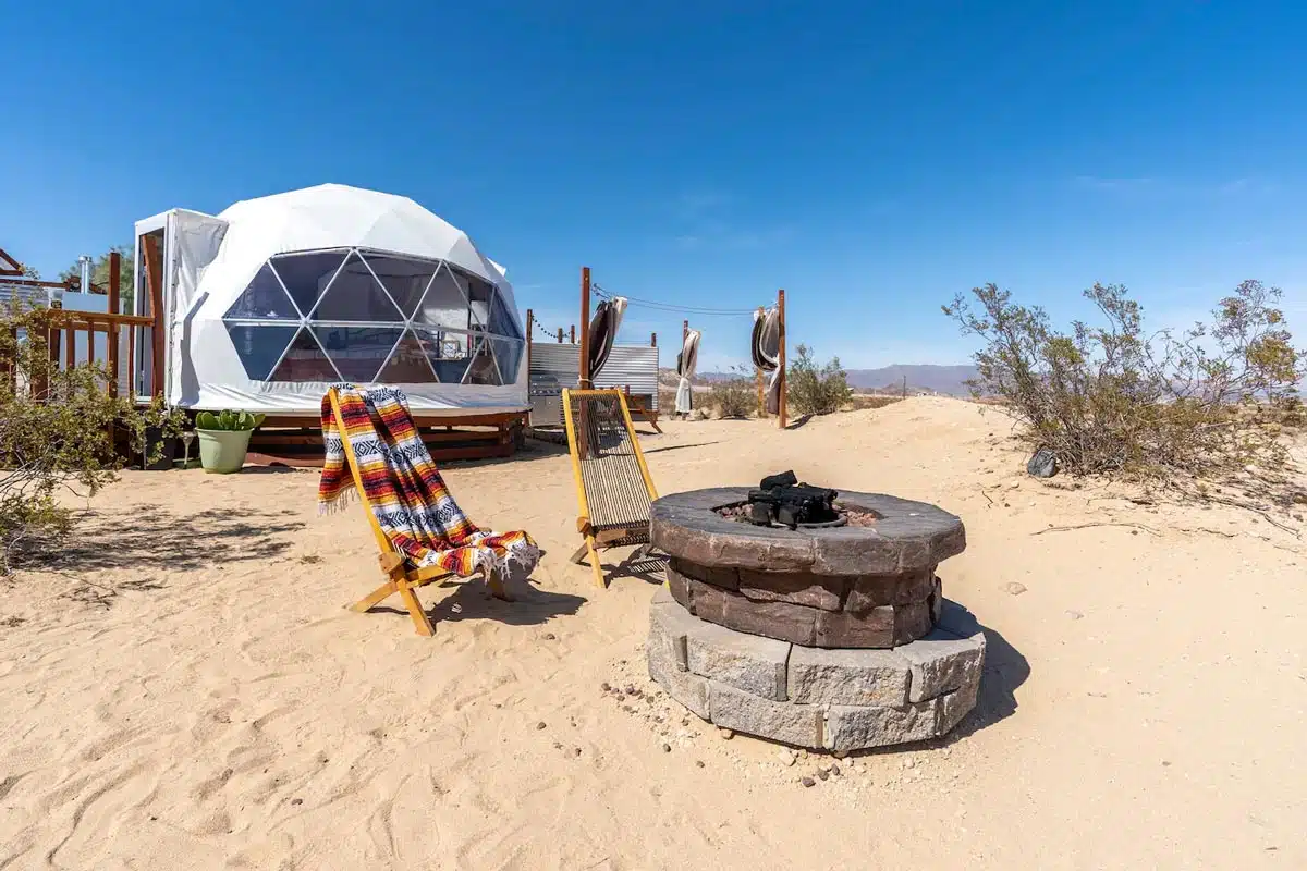 Stargazer Private Desert Dome Tent