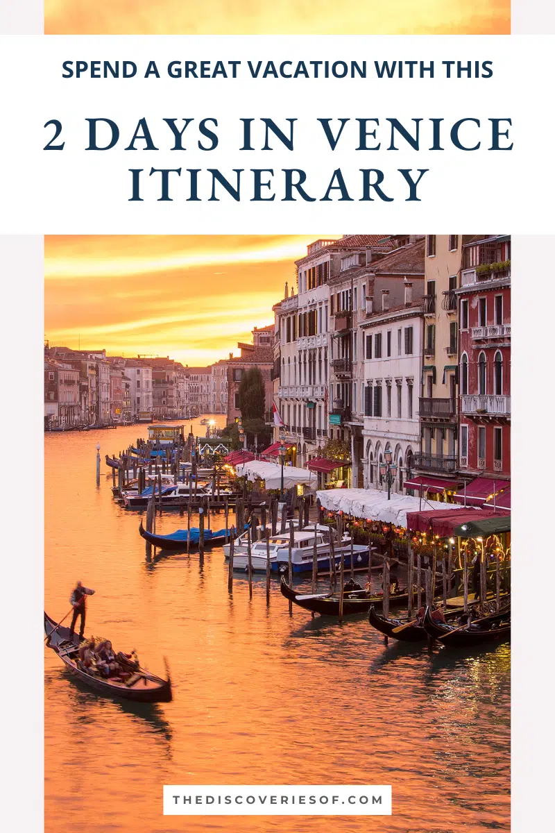 2 Days in Venice Itinerary