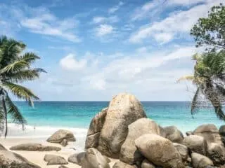 Carana Public Beach Mahe Seychelles