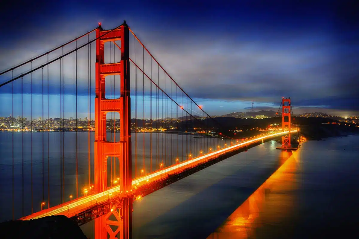 Golden Gate Bridge in San Francisco