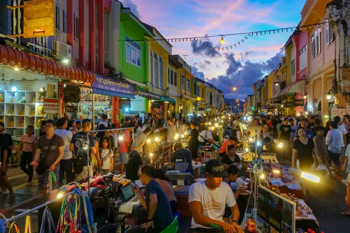 Naka Weekend Night Market Phuket, Thailand