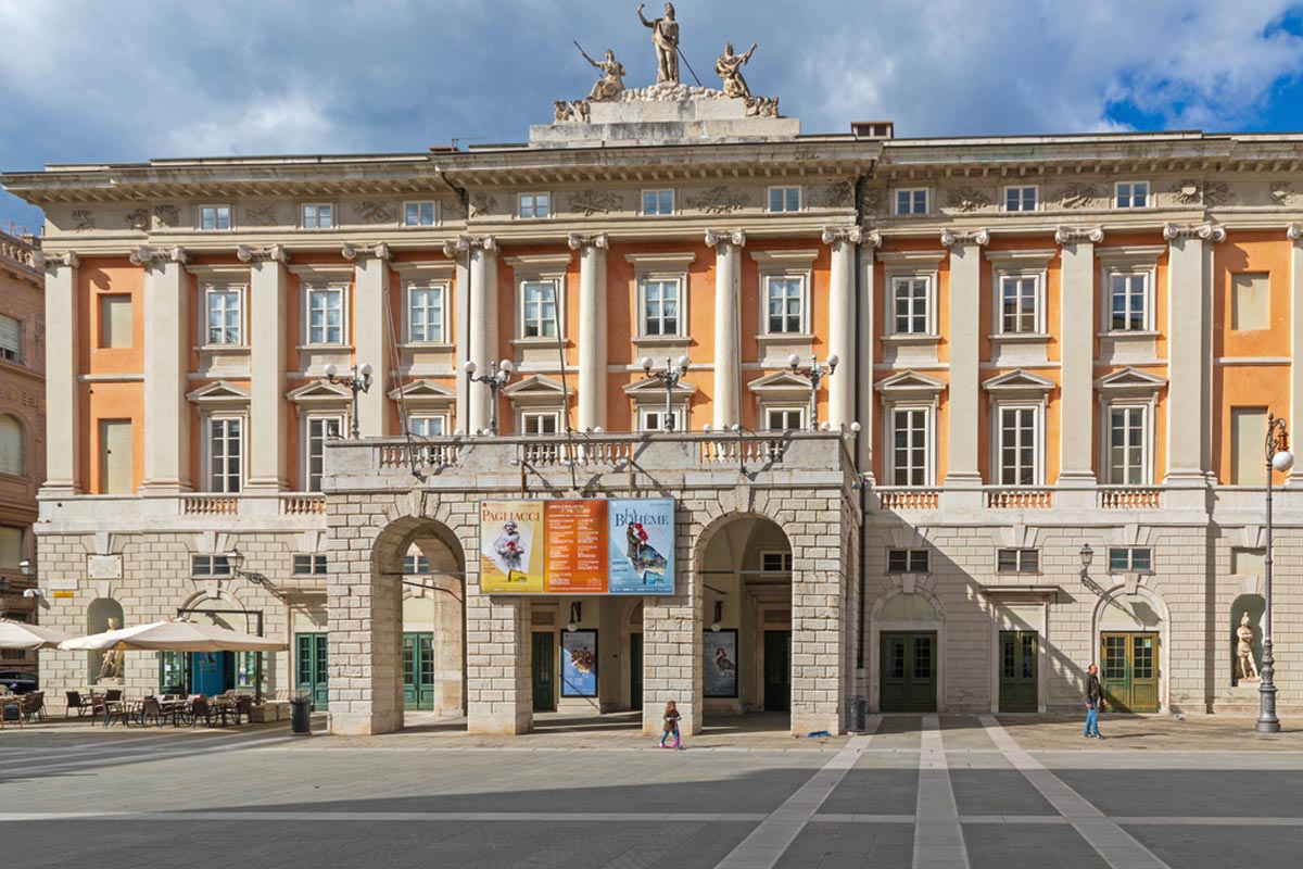 Opera and Theatre Lirico Giuseppe Verdi in Trieste, Italy 