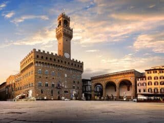 Palazzo Vecchio Square of Signoria in Florence