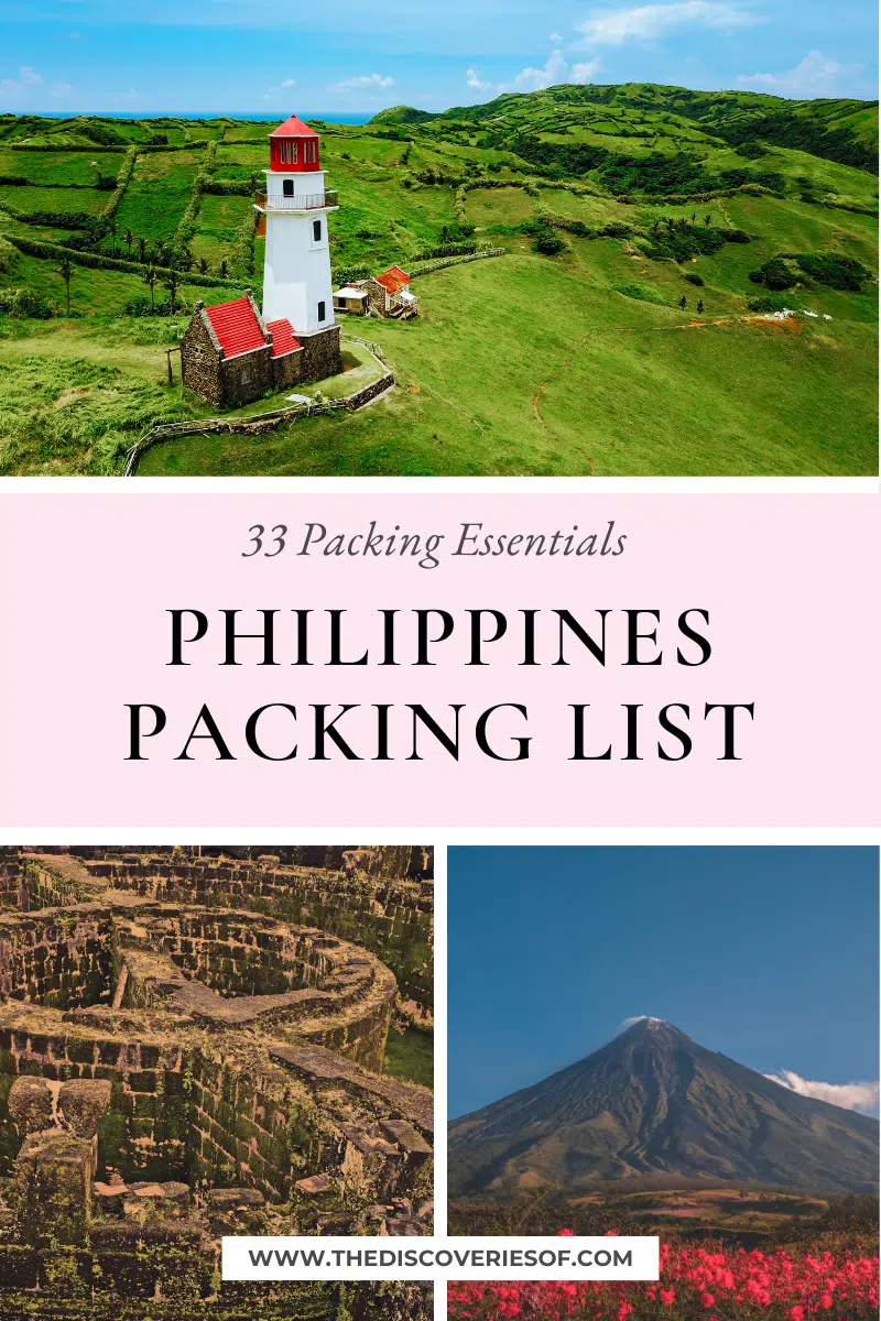 Philippines Packing List