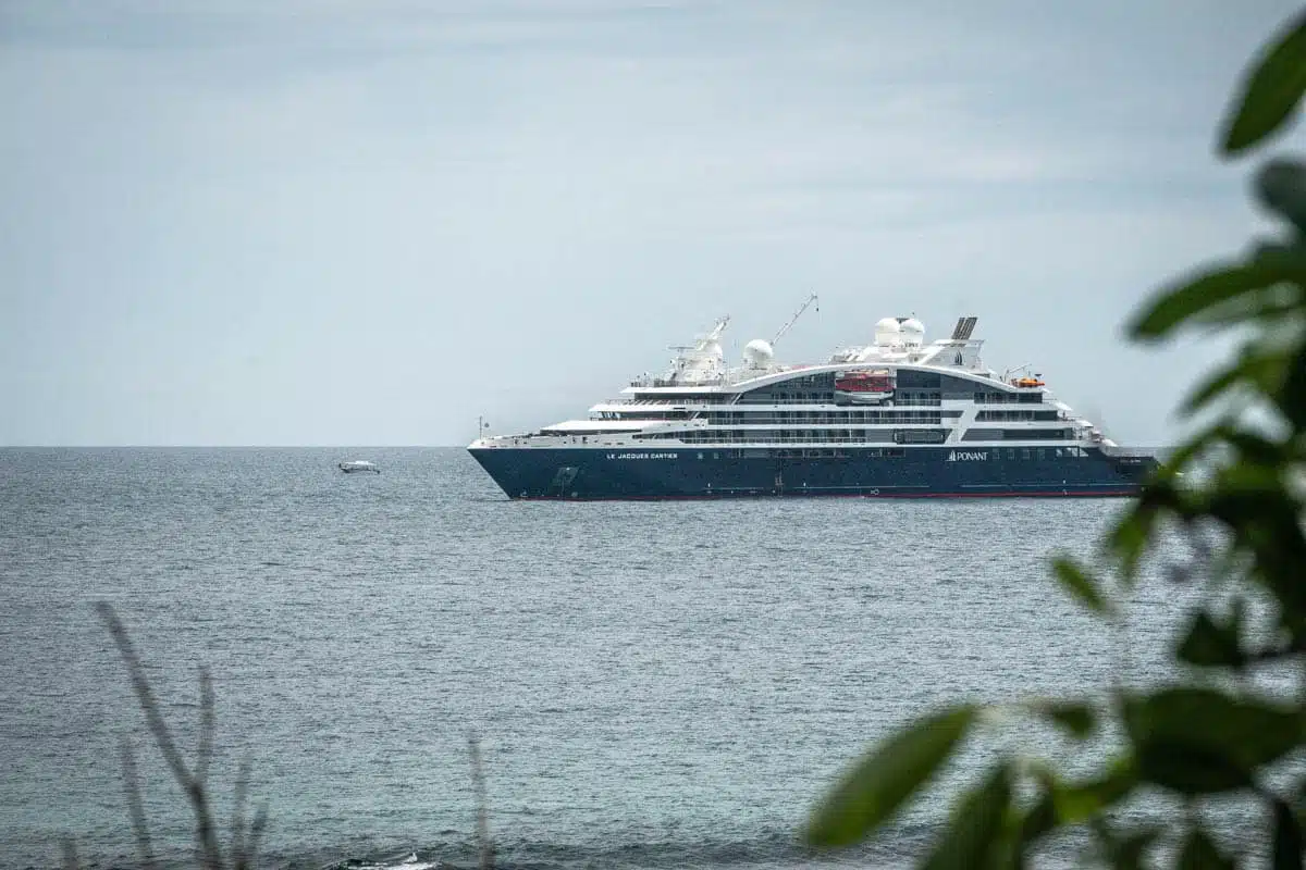 Ponant Jaques Cartier Ship Seychelles