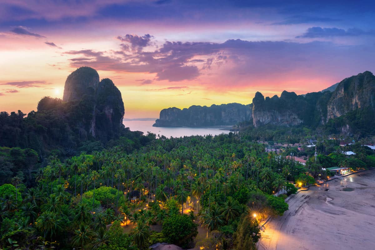 Railay Viewpoint Hike & Rock Climb In Krabi, Thailand