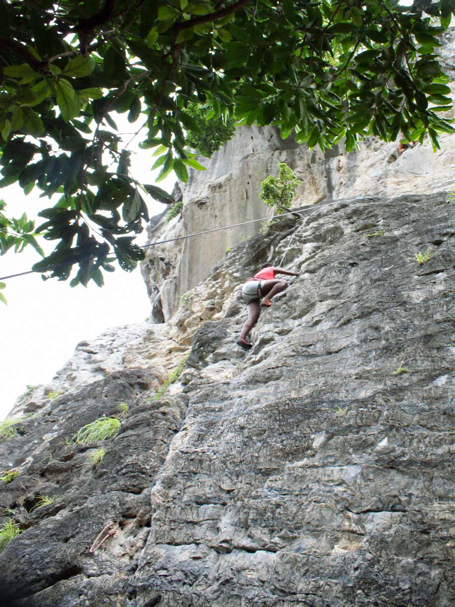 Rock Climbing in Railay