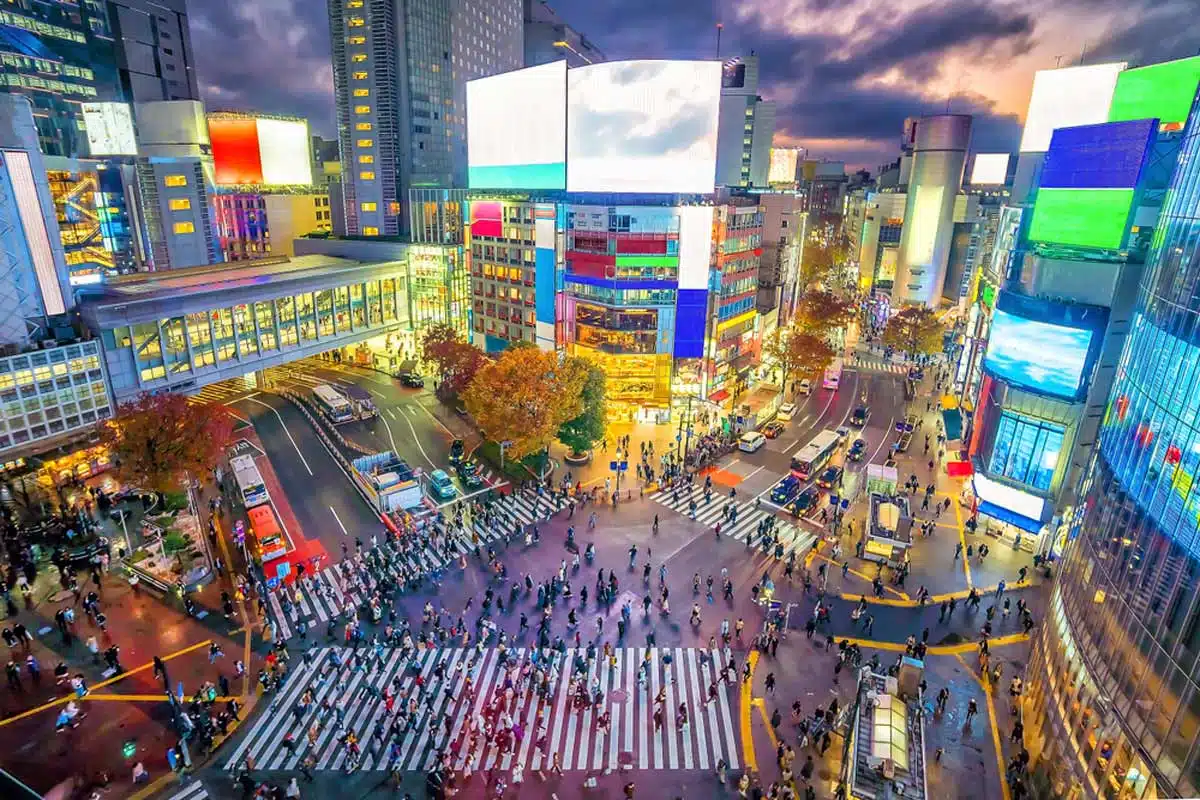 Shibuya Crossing Tokyo, Japan