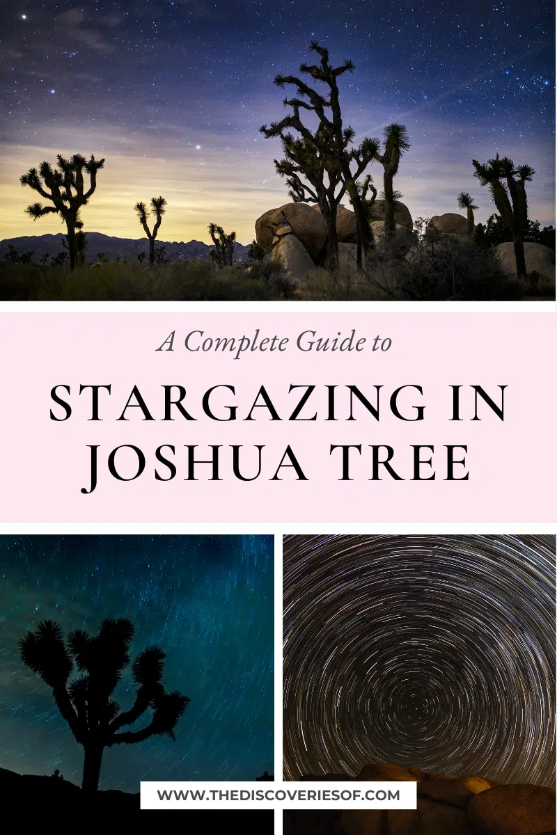 Stargazing in Joshua Tree