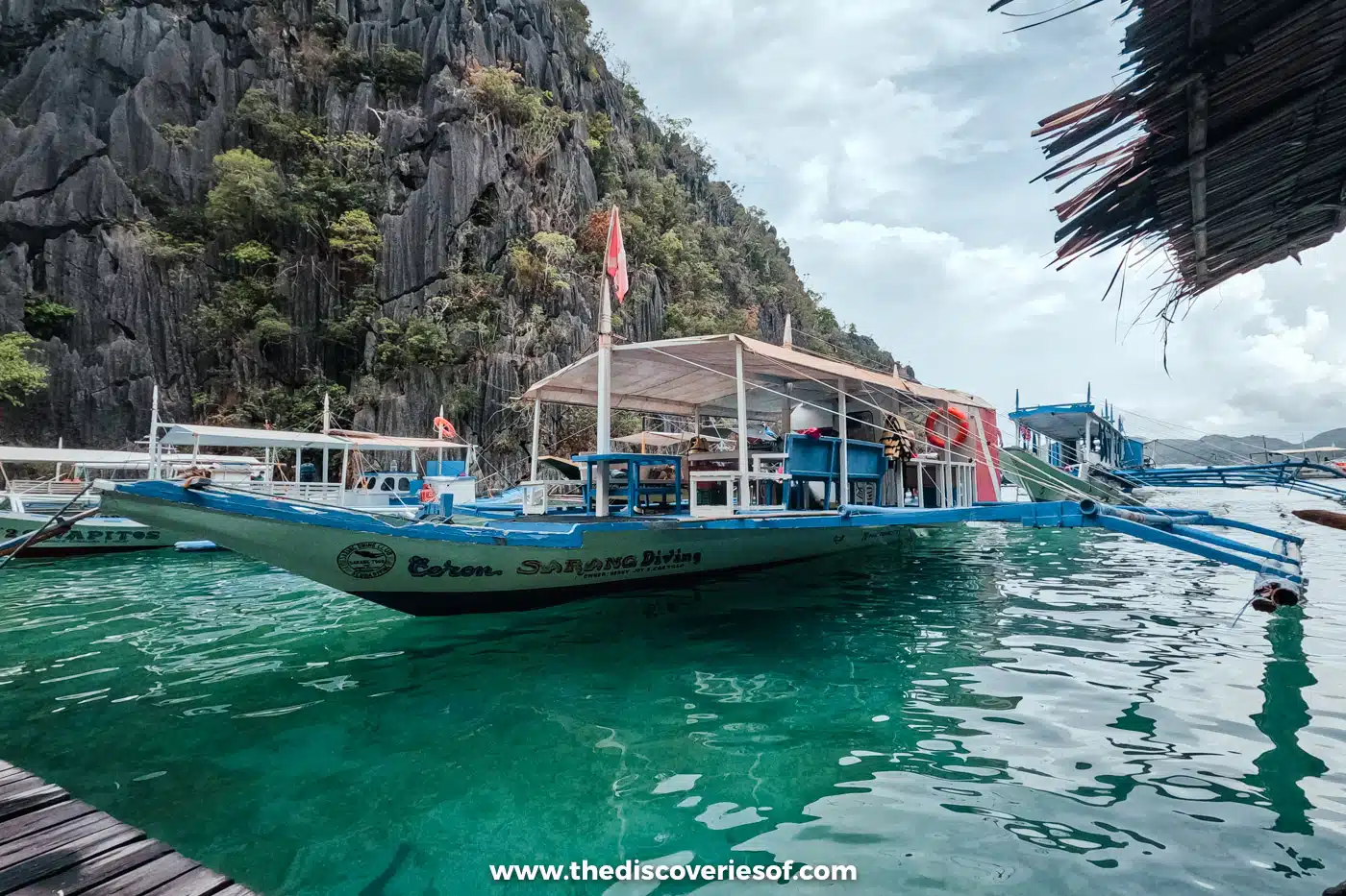 Boat hopping around Coron