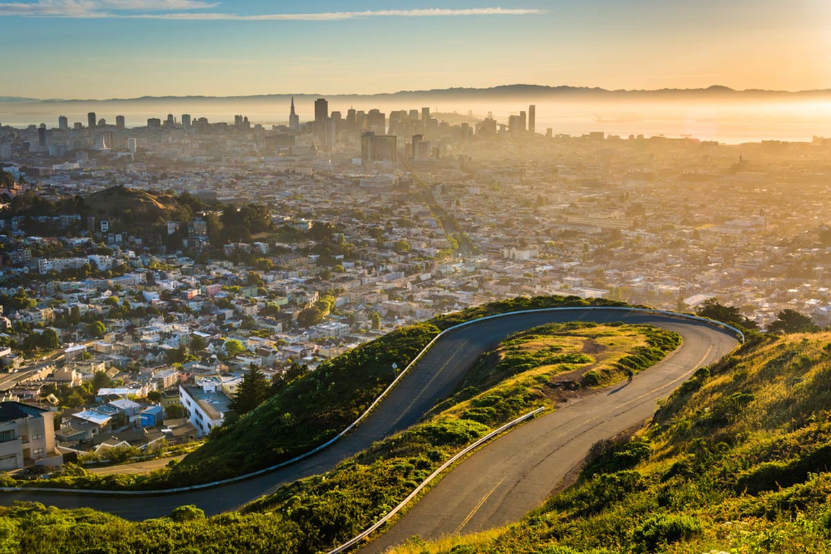 Twin Peaks, in San Francisco, California