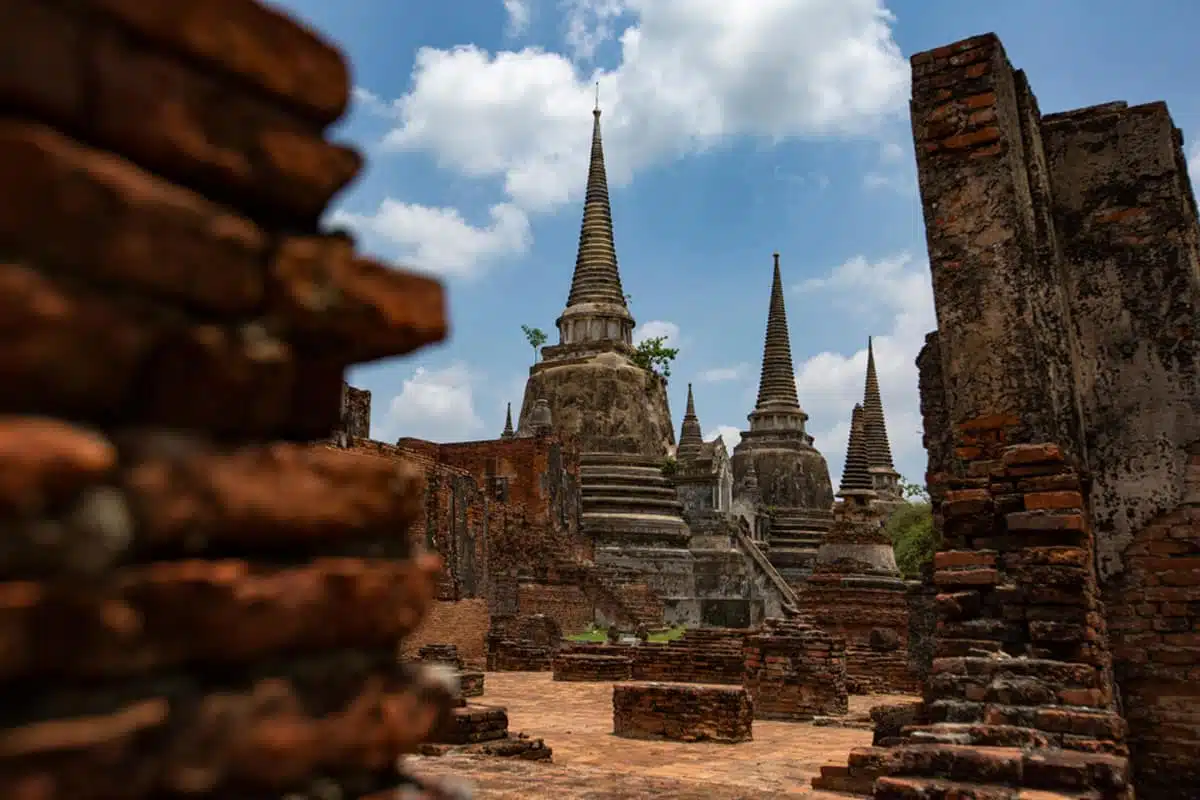 Wat Phra Si Sanphet, Ayutthaya Thailand 