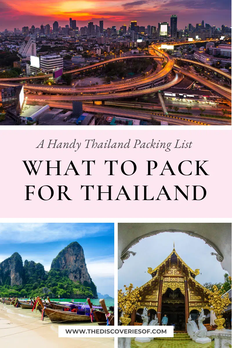 What to Pack for Thailand